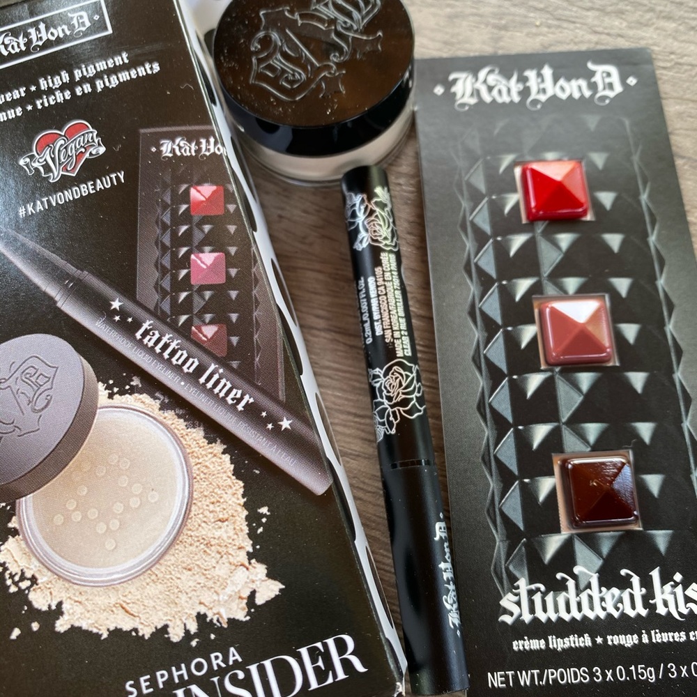 Kat Von D new never used trials or travel with